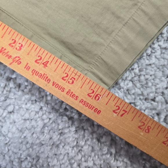 Fabletics High Side Pants Mens 40x30 (Fits 39x26) Tan Slim Fit Chino Comfort - Picture 9 of 11